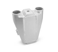 Refroidisseur intermédiaire Universel Eau-Air Turbo en Aluminium, Support Avant 9.5X11X3.5, entrée et Sortie 2.5, Compatible avec EP SL5043(Spray Painted)