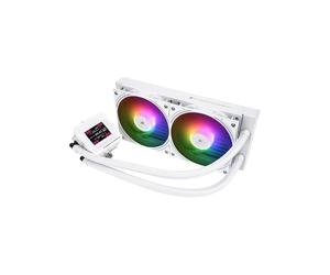 Refroidisseur liquide AIO CPU THERMALRIGHT Frozen Warframe 240 SE ARGB bloc écran 240 mm 2x120 mm blanc