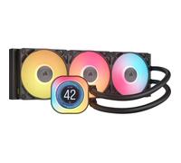 Refroidisseur liquide pour CPU - CORSAIR - 360mm AIO - Écran LCD IPS 2,1” - 480x480 résolution - Ventilateurs RX RGB