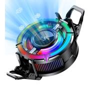 Refroidisseur magnétique intelligent pour téléphone - Radiateur de refroidissement semi-conducteur, ventilateur de contrôle de température réglable, support de refroidissement pour téléphone portable