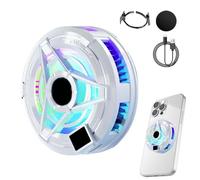 Refroidisseur magnétique pour mobile - Refroidissement de tablette avec écran LED,Pour Joueurs Streamers Créateurs Amateurs de Tech | Pour gamers, streameuses, créateurs de contenu, passionnés de tech
