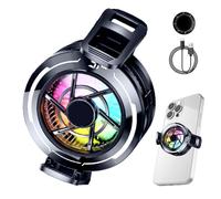 Refroidisseur magnétique pour téléphone | Refroidisseur de smartphone - Ventilateur de Refroidissement Portable pour Téléphone | Pour gamers, streameuses, créateurs de contenu, passionnés de tech,