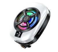 Refroidisseur mobile puissant avec technologie semi-conductrice Faible bruit pour les enregistrements vidéo de jeu Refroidisseur réglable à clip dorsal