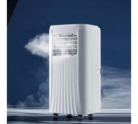 Refroidisseur par évaporation portable avec modes ventilateur et déshumidificateur pour pièces jusqu'à 350 m², télécommande, minuterie 24h, pas besoin de fenêtre