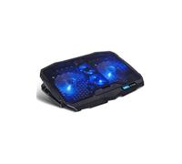 Refroidisseur PC 17 AirBlade 600 bleu - Silencieux - Ecran LCD