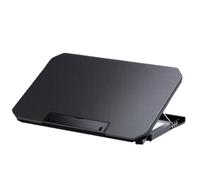 Refroidisseur PC Porta Ergonomique Support avec Ventilateur Perforé pour Professionnels, Bureau, Array, Noir, Style to 1