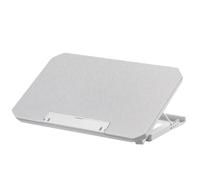 Refroidisseur PC Porta Ergonomique Support avec Ventilateur Perforé pour Professionnels, Bureau, Array, Blanc, Style to 2