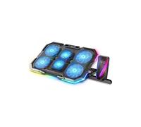 Spirit of Gamer Refroidisseur pour PC portable SOG-VE700RGB 10-17" 6 ventilateurs RGB
