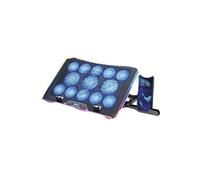 Refroidisseur PC Spirit of gamer AIRBLADE 13 VENTILATEURS pour PC Portable Notebook 19" ports 2 USB LED RGB