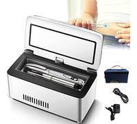 Refroidisseur Portable À Insuline Glacière à insuline Réfrigérateur Boîte de réfrigérateur à insuline Boîte réfrigérée à insuline, réfrigérateur et glacière à insuline pour voiture, voyage,