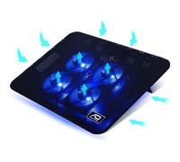 Refroidisseur Portable - Air Stream - VE-NB57 - 4 Ventilateurs Lumineux - 1500 RPM - 10 DBA