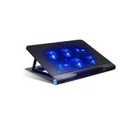 Refroidisseur Portable - Air Stream - VE-NB57 - 6 Ventilateurs LED - 2000 RPM - 12 DBA