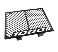 Refroidisseur pour Honda CBF 1000 Bj 2006-09 Kühlerabdeckung refroidissement à eau Calandre Grille de protection ventilateur refroidisseur refroidisseur Grille de protection Revêtement Black Logo Noir