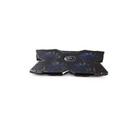 Refroidisseur pour Ordinateur Portable Gamer - Nombre de ventiltaleurs: 4 - Alimenté par Port USB - 15" - 19" - LED