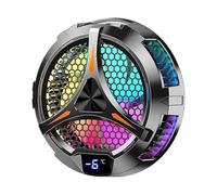 Refroidisseur pour tablette X42 avec éclairage RGB, ventilateur de refroidissement magnétique à semi-conducteurs de 10 cm pour une diss