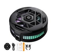 Refroidisseur pour téléphone portable pour jeux | avec dissipation magnétique, base de refroidissement avec pince pour téléphone portable - pour jouer, diffuser des vidéos, garçons, filles, étudiants,