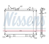 Refroidisseur Radiateur Moteur Compatible Pour Daihatsu Terios J1 1.3 4Wd
