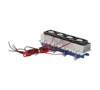 Refroidisseur thermoélectrique Peltier 288 W 12 V DC semi-conducteur Système de refroidissement à eau pour petits espaces projets de bricolage