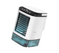 Refroidisseurs d'air miniatures alimentés par USB avec compartiment à glace Réservoirs de 900 ml Fonctionnement silencieux Veilleuse de bureau Ventilateur de refroidissement silencieux avec boîte à