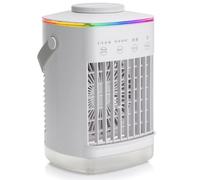 Refroidisseurs d'air portables de 700 ml, grands réservoirs, 4 vitesses, réglable, rechargeable par USB, ventilateur de refroidissement pour la maison, le bureau, le camping, le bureau