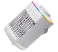 Refroidisseurs d'air portables de 700 ml, grands réservoirs, 4 vitesses, réglables, rechargeable par USB, ventilateur de refroidissement pour la maison, le bureau, le camping, le camping