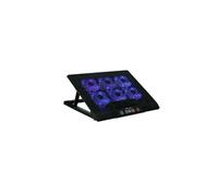 Refroidisseurs pour ordinateur portable Gaming 15.6-17 pouces,2 ports USB ,avec 6 ventilateurs silencieux PC