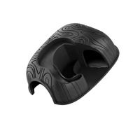 Refuge de dôme en ABS pour Le Repos du Terrarium, abri texturé à Trois entrées avec Espace fermé dans Un enclos Quotidien, Grotte de Terrarium, abri de Vivarium, Couvert pour Habitat, Accessoire
