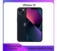 Refurbished phone Apple iPhone 13 6.1" Genuine Super Retina OLED 128/256GB ROM Face ID IOS 5G Mobile Phone excellent condition Blanc