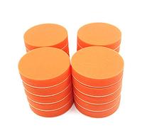 REFURBISHHOUSE 20Pcs Les ÉLectrodes De Polissage Brutes De 125mm, Polisseuse De Voiture ÉPonge Plate De 5 Pouces, Nettoyent L'ÉPilation À La Cire D'entretien Automatique D'entretien De Peinture