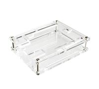 REFURBISHHOUSE Boîte Enveloppe Étui Transparente pour Arduino UNO R3