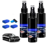 Refurbishing Agent Spray for Chrome-Plated Parts,Nano Spray for Cars forr Cleaning & Polishing & Scratch Repai,Suitable forr Chrome-Plated Parts Such as Door Handles, Exhaust Pipes and Car Logos (2)
