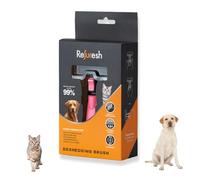 Refuresh - Brosse de toilettage pour chien à poils courts/moyens - Rose (moyen) - Fournitures de toilettage pour animaux de compagnie et fournitures de toilettage pour chats | Brosse de toilettage