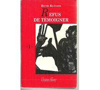 Refus de témoigner: Une jeunesse
