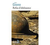 Jean Giono – Refus d'obéissance – Roman – Poche
