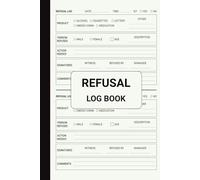 Refusal Log Book: Challenge 25 Policy - Log All Age Restricted Sales and Refusals for Alcohol | Compact and Easy to Carry
