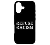 Refuse Racism ANI Racist Protest Liberté Racisme systémique Coque pour iPhone 17
