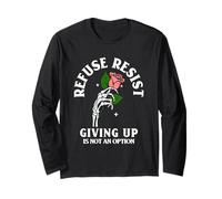 Refuse Resist Giving Up is Not an Option Fighter Hope Citation Manche Longue