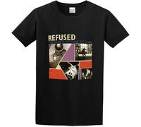 Refused Band Shape of Punk to Come T Shirts for Men AdultShort Sleeve