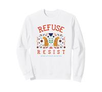 Refuser Resist Abandonner n'est Pas Une Option (Fighter Statement) Sweatshirt