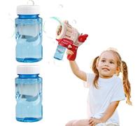 Refuser Solution Bubble - 2 Liquide à Bulles Concentré pour Jouets en Plein Air | Rémation De La Machine À Bulles pour Jeux, Activités De Funime Esmeria, Eau De Pousses pour B