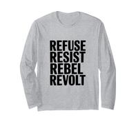 Refusez, résistez à la révolte Manche Longue