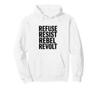 Refusez, résistez à la révolte Sweat à Capuche