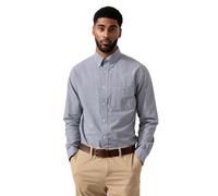 Gant - Chemise Popeline Classique Coupe Standard - Homme - Chemises - Bleu - Taille: M