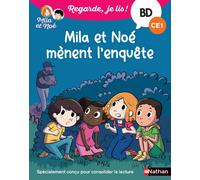 Reg je lis ! BD Mila et Noé mènent l'enquête (CE1) - Eric Battut - Nathan - broché - Scolaire / Universitaire