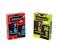 Regal Games - Lot de 2 cartes flash d'addition et de soustraction
