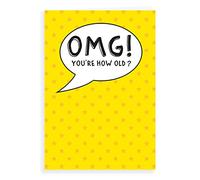 Regal Publishing Carte d'anniversaire humoristique OMG Youre How Old 17,8 x 12,7 cm