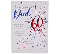 Regal Publishing Carte d'anniversaire pour 60 ans Inscription en anglais « Mi » 22,9 x 15,2 cm