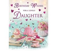 Regal Publishing Carte d'anniversaire pour fille - 20,3 x 15,2 cm - Piccadilly Greetings