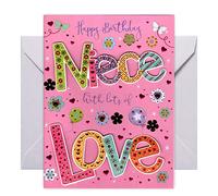 Regal Publishing Carte d'anniversaire pour nièce 20,3 x 15,2 cm