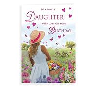 Regal Publishing Carte d'anniversaire traditionnelle pour fille 22,9 x 15,2 cm